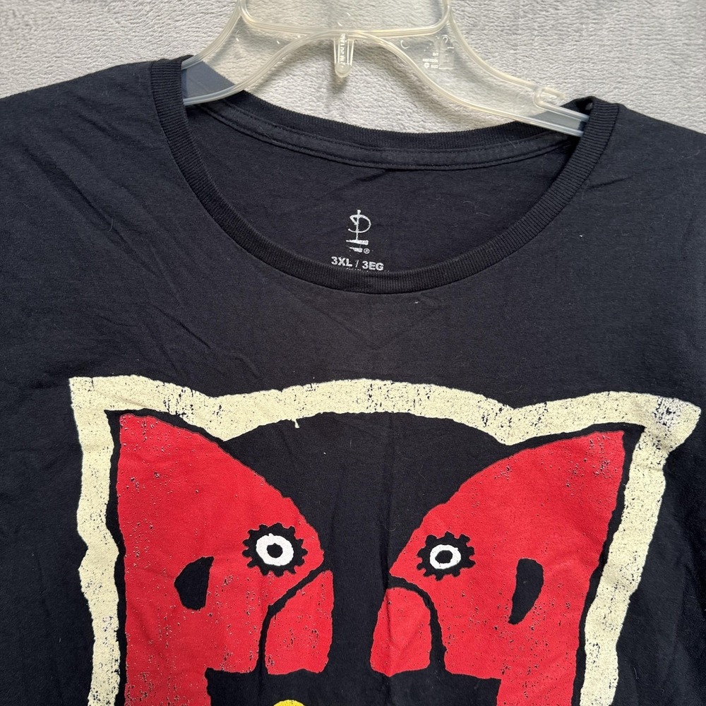Pink Floyd Shirt Mens 3XL Black Abstract Face Graphic Band Tee Short Sleeve - Picture 2 of 7